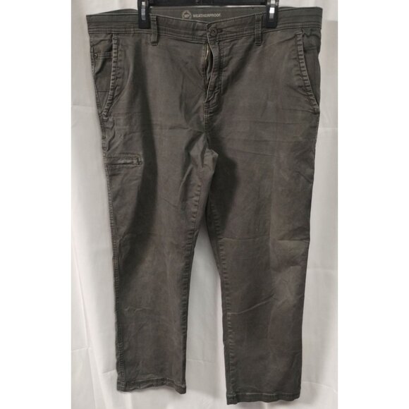 Waterproof Men's Grey Canvas Pants Size 40x30 SKU 2015 - Picture 1 of 6